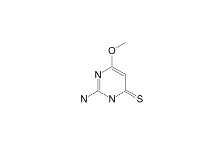 2-AMINO-6-METHOXY-PYRIMIDINE-4-THIONE
