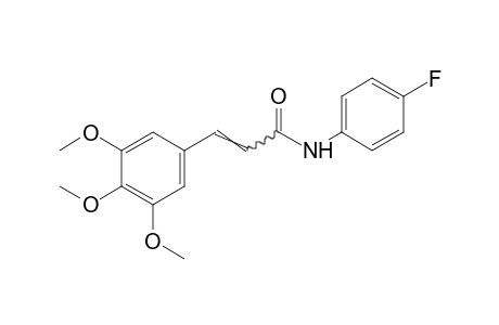4'-fluoro-3,4,5-trimethoxycinnamanilide