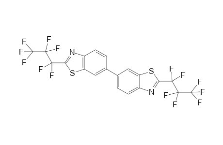 2,2'-bis(heptofluoropropyl)-6,6'-bibenzothiozol