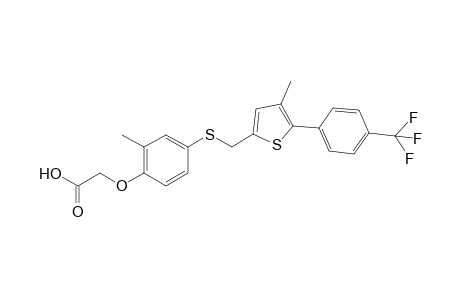 2-Methyl-4-[4'-methyl-5'-(4''-(trifluoromethylthio))phenoxy]-acetic acid