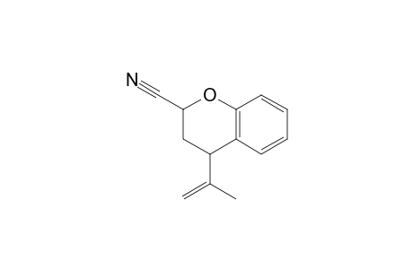 4-Isopropenyl-3,4-dihydro-2H-benzo[b]oxine-2-carbonitrile