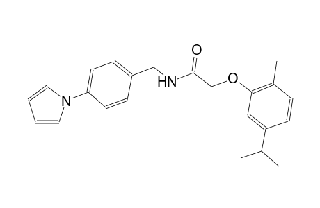 2-(5-isopropyl-2-methylphenoxy)-N-[4-(1H-pyrrol-1-yl)benzyl]acetamide