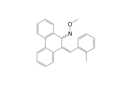 (E)-methoxy-[(10Z)-10-(2-methylbenzylidene)-9-phenanthrylidene]amine