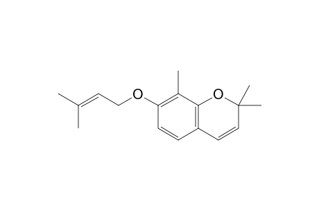 7-[Prenyloxy]-2,2,8-trimethyl-chromene