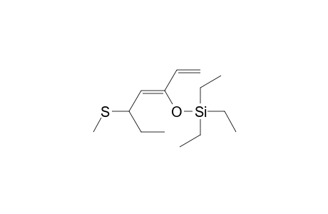 Silane, [[1-ethenyl-3-(methylthio)-1-pentenyl]oxy]triethyl-, (Z)-