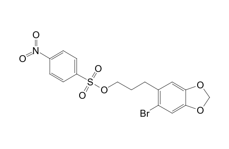 3-(6-bromo-1,3-benzodioxol-5-yl)propyl 4-nitrobenzenesulfonate