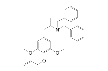 N,N-Dibenzyl-4-allyloxy-3,5-dimethoxy-amphetamine