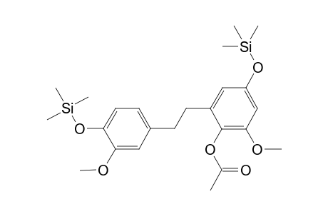 2-Acetoxy-5,4'-di(trimethylsilyloxy)-3,3'-dimethoxydiphenylethane
