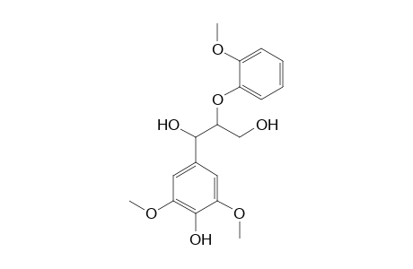 erythro-1-(4-Hydroxy-3,5-dimethoxyphenyl)-2-(2-methoxyphenoxy)-1,3-propanediol