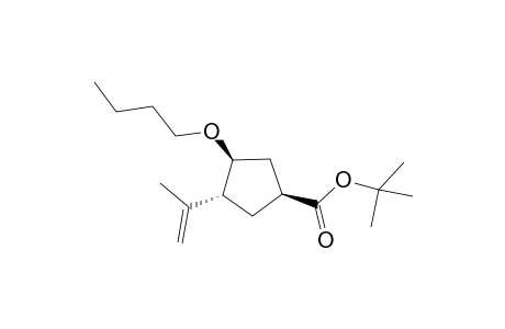 Cyclopentanecarboxylic acid,3-butoxy-4-(1-methylethenyl)-,1,1-dimethylethyl ester (1.alpha.,3.alpha.,4.beta.)-