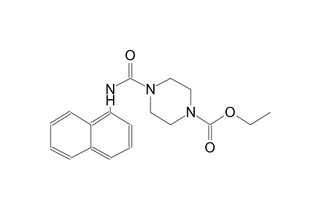 ethyl 4-[(1-naphthylamino)carbonyl]-1-piperazinecarboxylate