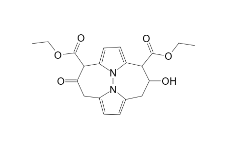 3,4,5,8,9,10-hexahydro-4-hydroxy-9-oxo-10b,10c-diazadicyclopenta[ef,kl]heptalene-3,10-diethyldicarboxylate