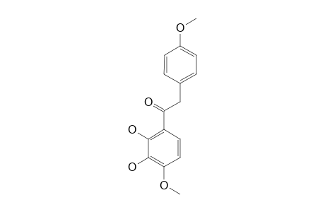 1-(2,3-DIHYDROXY-4-METHOXYPHENYL)-2-(4'-METHOXYPHENYL)-ETHANONE