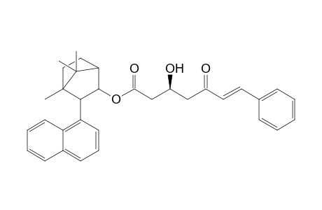 (4R)-4,7,7-Trimethyl-3-exo-(1-naphthyl)bicyclo[2.2.1]heptan-2-exo-yl (E,3S)-3-hydroxy-5-oxo-7-phenyl-6-heptenoate