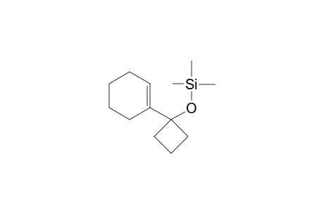 (1-(cyclohex-1-en-1-yl)cyclobutoxy)trimethylsilane