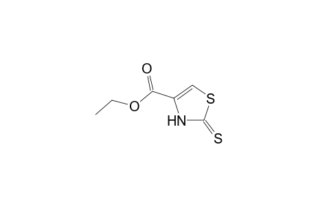 4-Thiazolecarboxylic acid, 2,3-dihydro-2-thioxo-, ethyl ester
