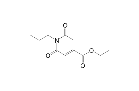 1-n-Propyl-2,6-dioxo-1,2,3,6-tetrahydropyridine-4-carboxylic acid ethyl ester