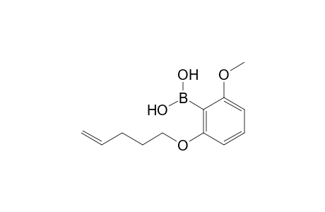 (2-methoxy-6-pent-4-enoxy-phenyl)boronic acid