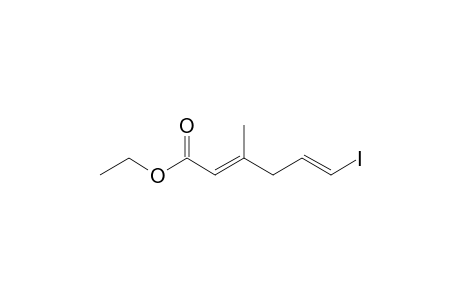 (2E)-Ethyl 6-iodo-3-methylhexa-2,5-dienoate