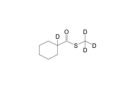 S-Trideuteromethyl 1-D-cyclohexanecarbothioate