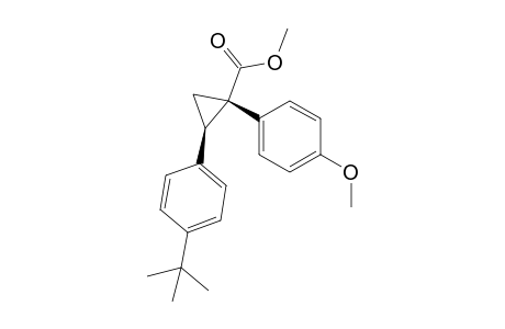Methyl (1S,2R)-2-(4-(tert-butyl)phenyl)-1-(4-methoxyphenyl)cyclopropane-1-carboxylate