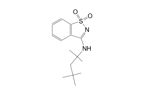 N-(1,1,3,3-tetramethylbutyl)-1,2-benzisothiazol-3-amine 1,1-dioxide
