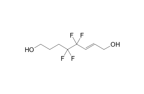 (E)-4,4,5,5-tetrafluoro-2-octene-1,8-diol