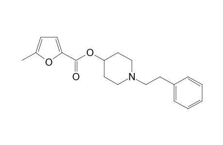 1-(2-Phenylethyl)piperidin-4-yl-5-methylfuran-2-carboxylate