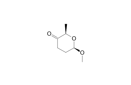 2,3,6-TRIDEOXY-BETA-D-GLYCERO-HEXOPYRANOSIDE-4-ULOSE