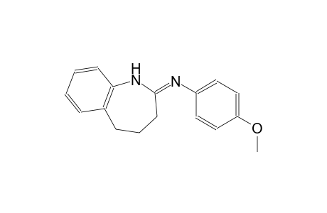 benzenamine, 4-methoxy-N-[(2E)-1,3,4,5-tetrahydro-2H-1-benzazepin-2-ylidene]-