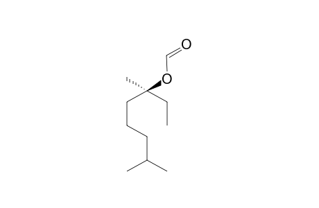 (S)-3,7-Dimethyl-3-octyl formate
