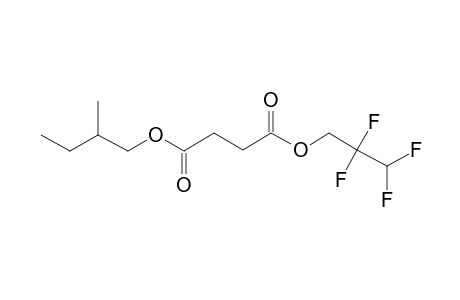 Succinic acid, 2,2,3,3-tetrafluoropropyl 2-methylbutyl ester