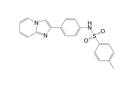 benzenesulfonamide, N-(4-imidazo[1,2-a]pyridin-2-ylphenyl)-4-methyl-