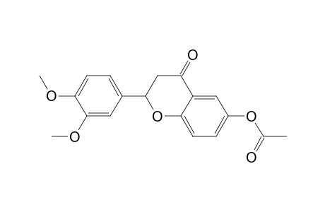 6-Acetoxy-3',4'-dimethoxyflavanone