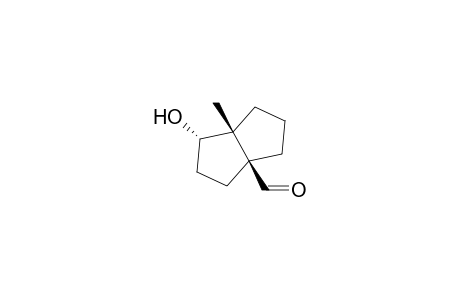 1.beta.-formyl-4.alpha.-hydroxy-5.beta.-methylbicyclo[3.3.0]octane