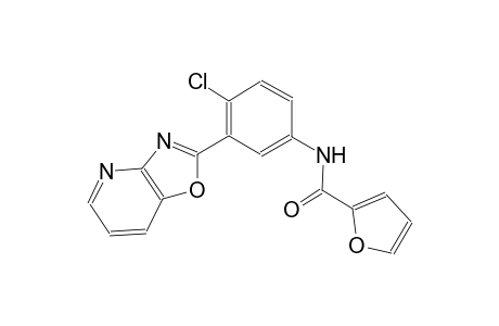 N-(4-chloro-3-[1,3]oxazolo[4,5-b]pyridin-2-ylphenyl)-2-furamide