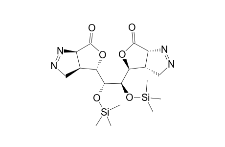 4,4'-[1'',2"-bis[(Trimethylsilyl)oxy]ethane-1",2"-diyl] - bis[3a,4,6,6a-tetrahydro-3H-furo[3,4-c]pyrazol-6-one]
