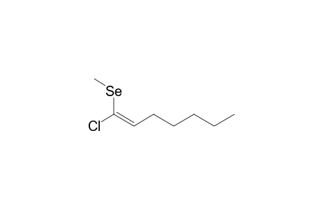 1-Chloro-1-(methylseleno)-1-heptene