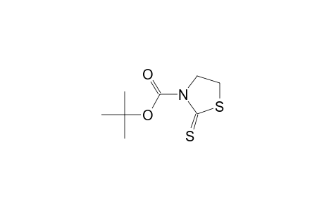 2-sulfanylidene-3-thiazolidinecarboxylic acid tert-butyl ester