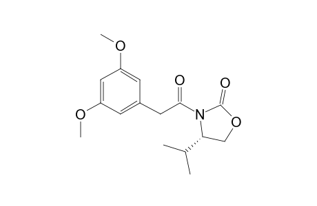 (S)-3-[.alpha.-3,5-Dimethoxybenzylcarbonyl]-4-isopropyloxazolidin-2-one