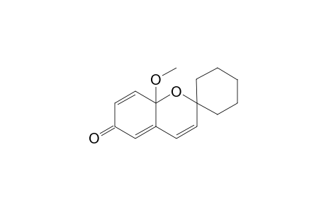 8a-methoxy-6-spiro[1-benzopyran-2,1'-cyclohexane]one