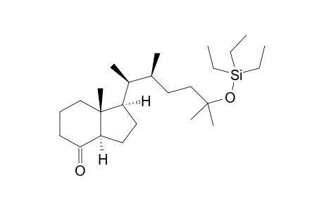 (8S,20S,22S)-Des-A,B-22-methyl-25-[(triethylsilyl)oxy]-cholestan-8-one