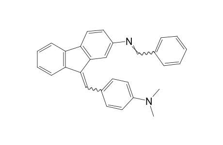 N-benzylidene-9-[p-(dimethylamino)benzylidene]fluoren-2-amine