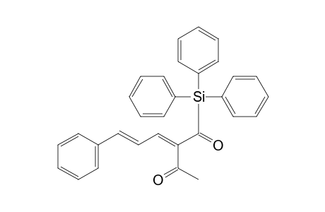 2-Acetyl-5-phenyl-(2E,4E)-pentenoyltriphenylsilane