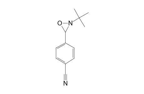 E-2-TERT.-BUTYL-3-(4-CYANOPHENYL)-OXAZIRIDIN