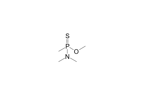 O-methyl N,N-dimethyl methylphosphonothionoamidate