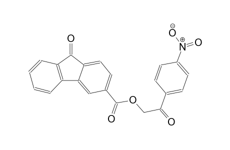9H-fluorene-3-carboxylic acid, 9-oxo-, 2-(4-nitrophenyl)-2-oxoethyl ester