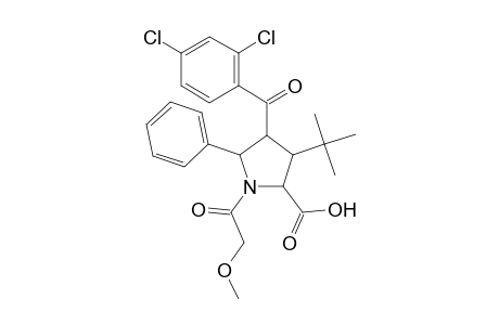 Proline, 4-(2,4-dichlorobenzoyl)-3-(1,1-dimethylethyl)-1-(methoxyacetyl)-5-phenyl-