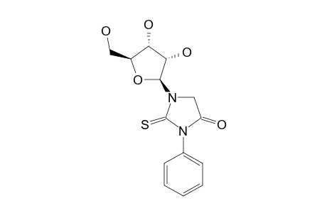 1-(BETA-D-RIBOFURANOSYL)-3-PHENYL-2-THIOXOIMIDAZOLIDIN-4-ONE