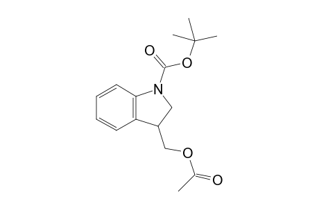 tert-Butyl 3-(acetoxymethyl)indoline-1-carboxylate